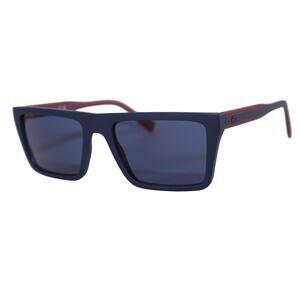 Lacoste Rectangle Mens Sunglasses - Matte Blue / Blue - NWT